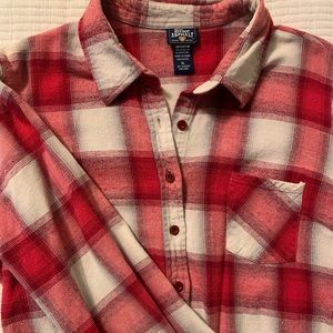 Red Plaid Farmers Shirt